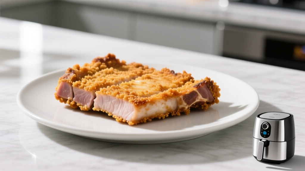 Crumbed Chops in Air Fryer: Crispy, Juicy & Oil-Light