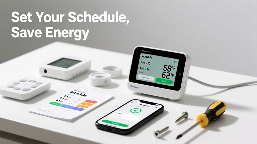 How to Program a Thermostat Schedule for Energy Savings