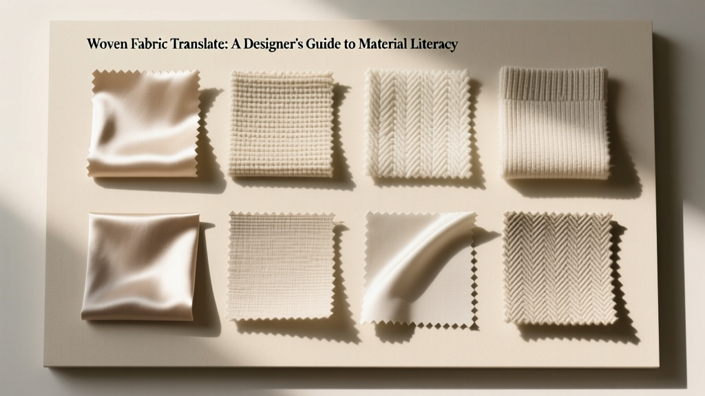 Woven Fabric Translate: A Designer’s Guide to Material Literacy