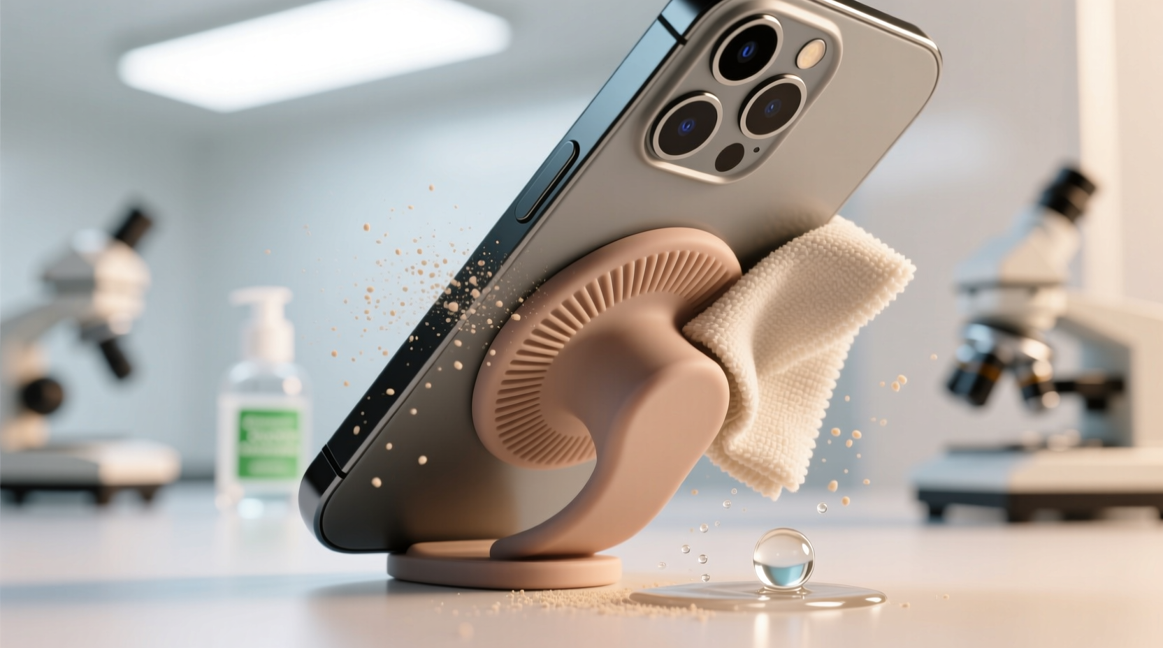eco friendly cleaning tips for silicone phone grips
