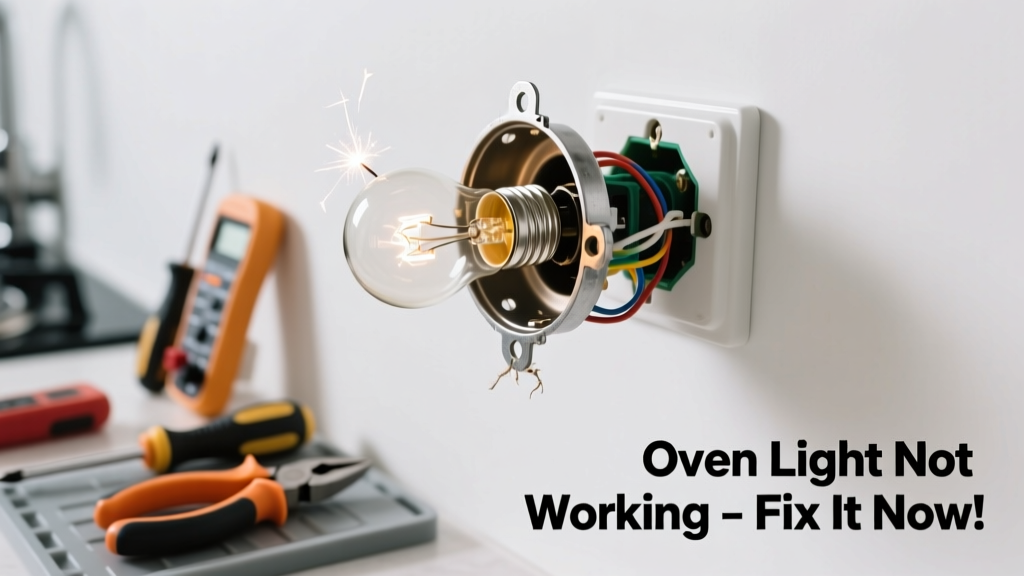 Oven Light Not Working & Making Unusual Noise Fix