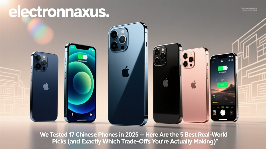 We Tested 17 Chinese Phones in 2025 — Here Are the 5 Best Real-World Picks (and Exactly Which Trade-Offs You’re Actually Making)