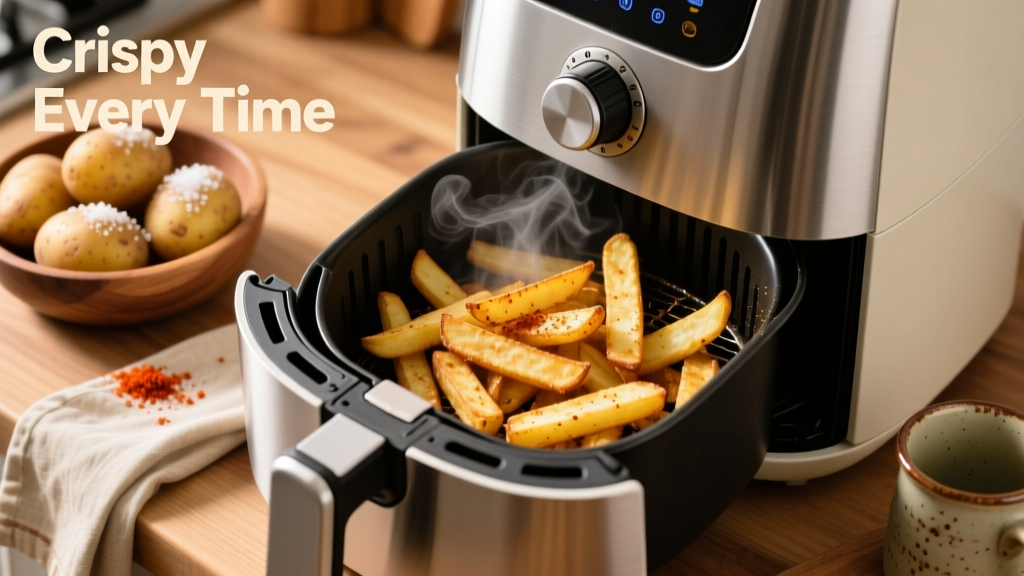 Crispy Frozen Home Fries in the Air Fryer