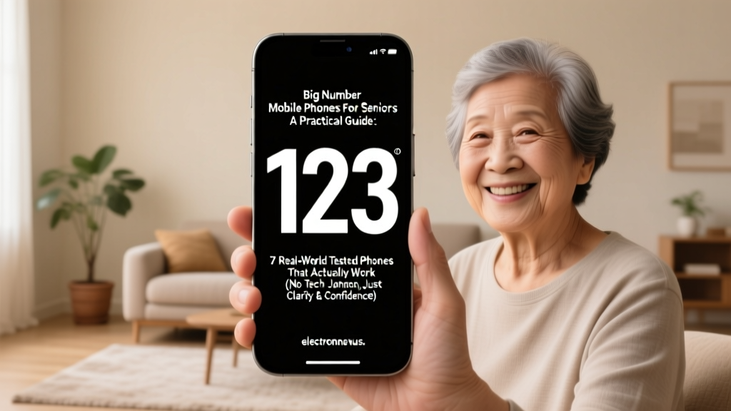 Big Number Mobile Phones For Seniors A Practical Guide: 7 Real-World Tested Phones That Actually Work (No Tech Jargon, Just Clarity & Confidence)