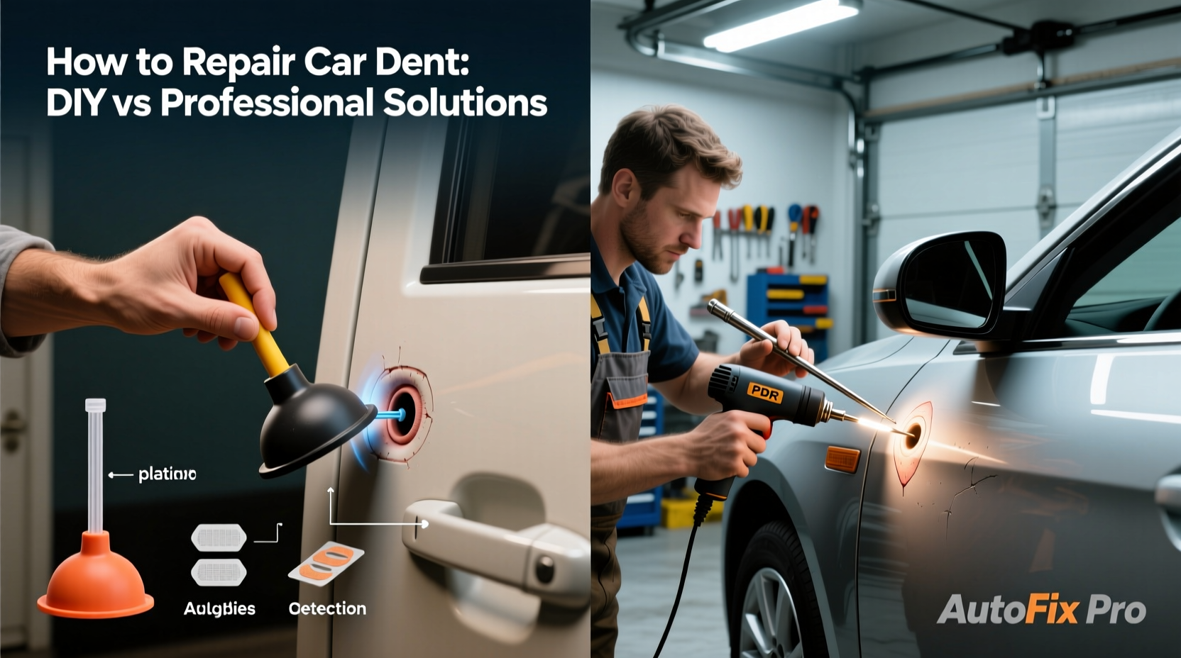 how to repair car dent