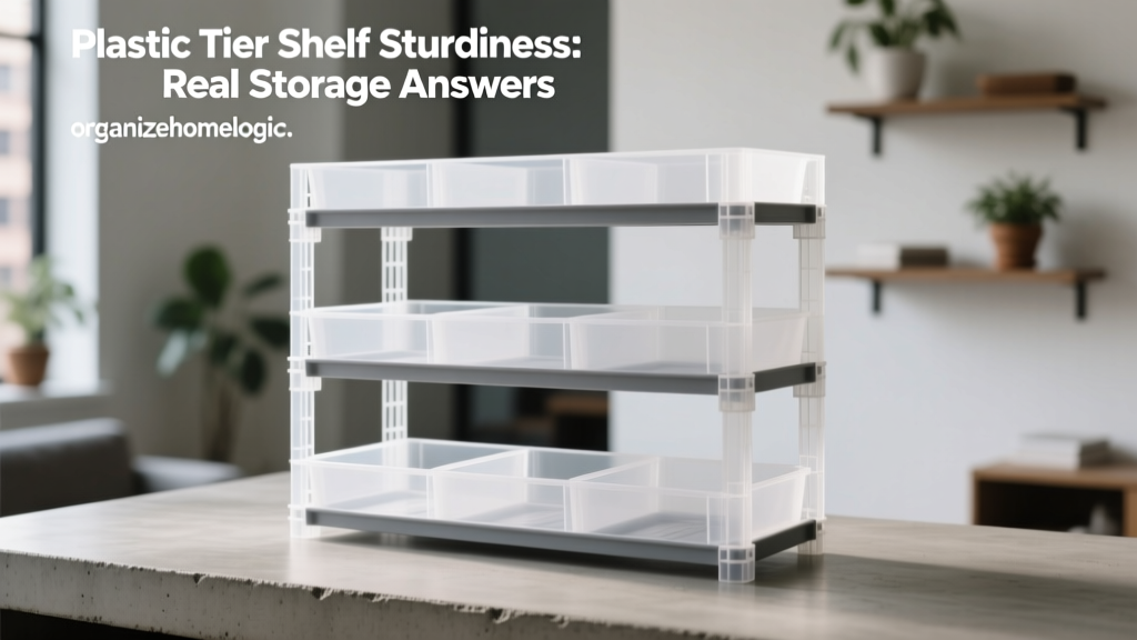 Plastic Tier Shelf Sturdiness: Real Storage Answers