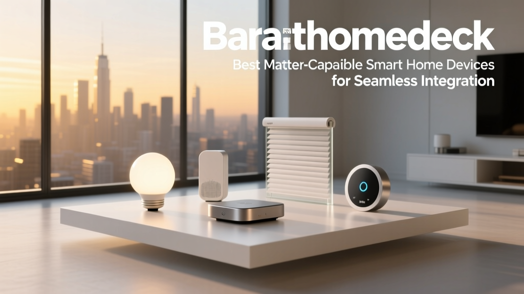 Best Matter-Compatible Smart Home Devices for Seamless Integration