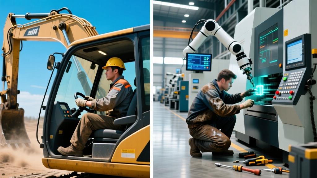 How Much Do Heavy Equipment Operators Make vs. Mechanics?