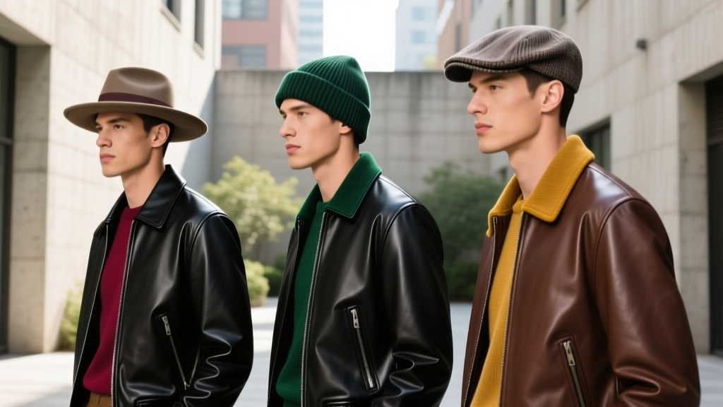 Best Hats to Wear with a Leather Jacket for Men