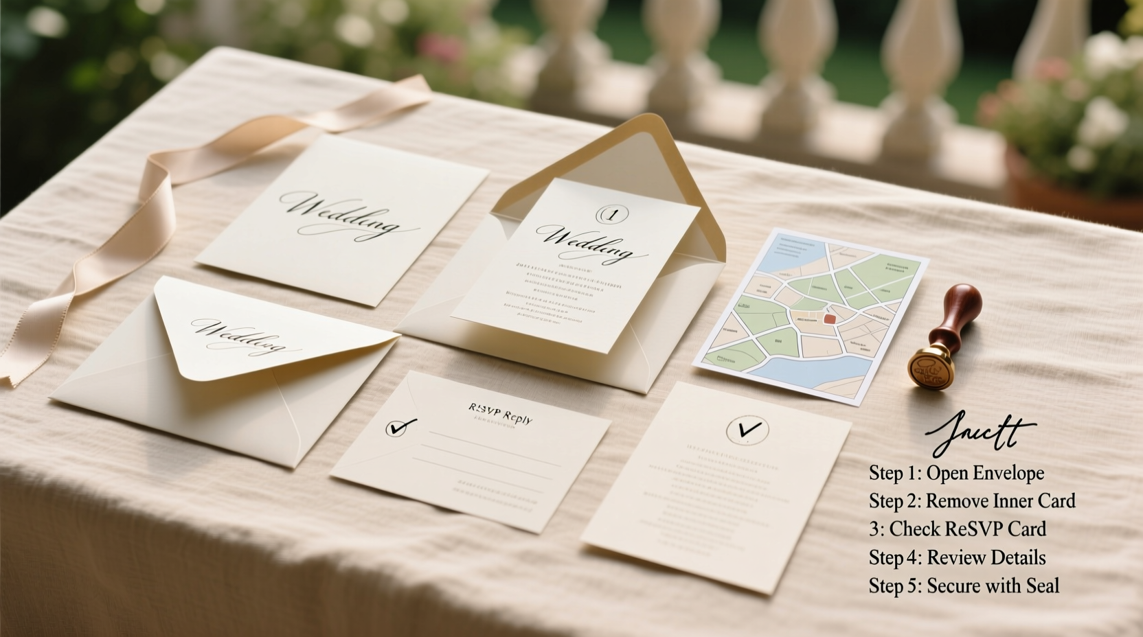 how to assemble wedding invitations