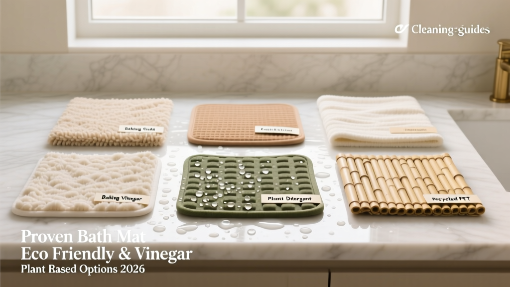 Proven Bath Mat Eco Friendly Cleaning Options 2026