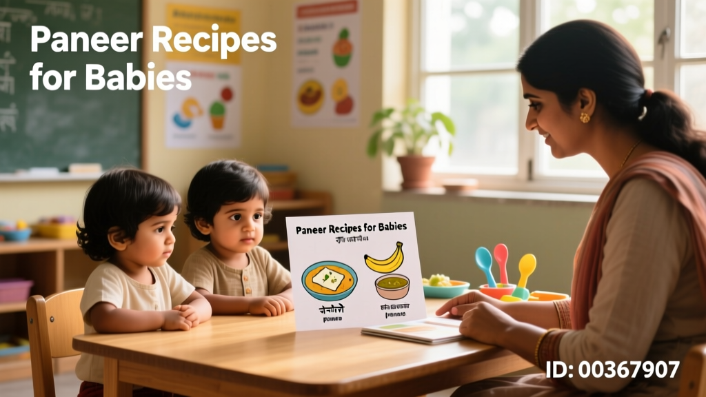 Safe, Nutrient-Rich Paneer Recipes for Babies 6–24 Months: Evidence-Based Guidance from a Child Development Researcher