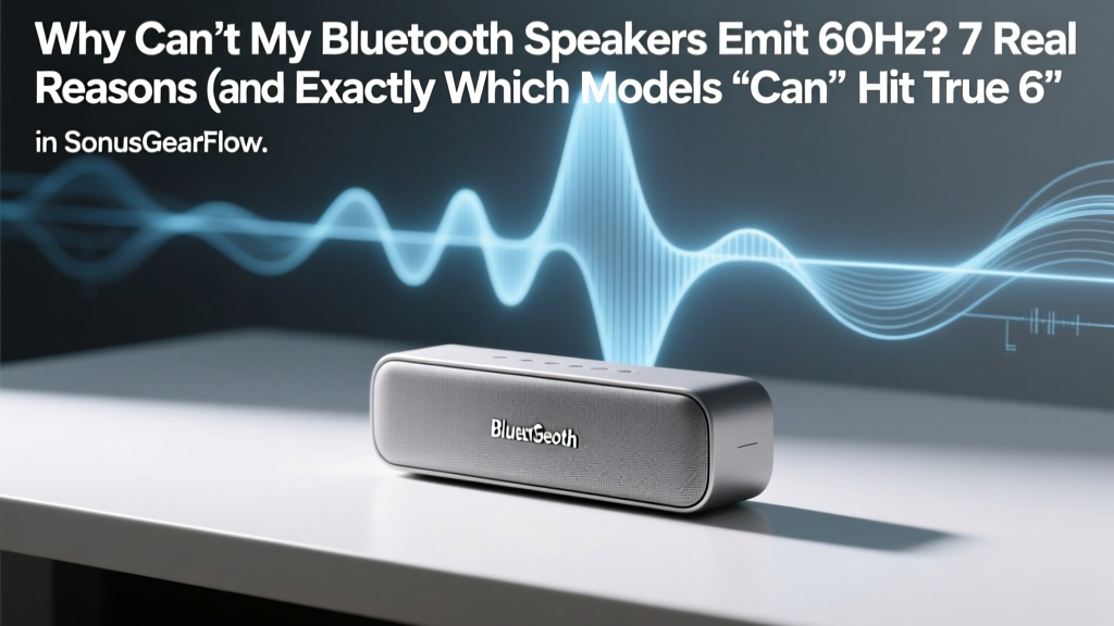 Why Can’t Bluetooth Speakers Hit 60Hz? (2026)