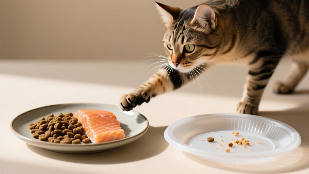 Why Cats Prefer Food Served on Ceramic Over Plastic Plates