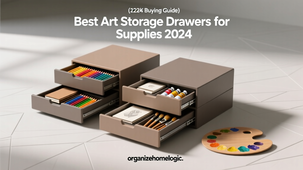 Best Art Storage Drawers for Supplies (2024 Buying Guide)