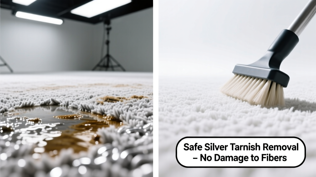 How to Remove Silver Tarnish from Carpet Safely