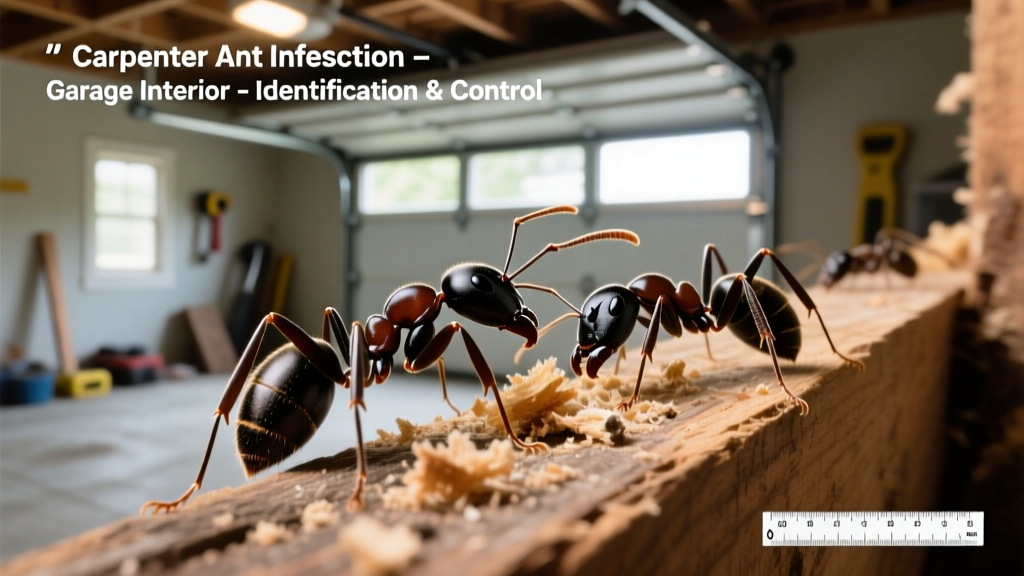 Carpenter Ants in the Garage: Identification & Control