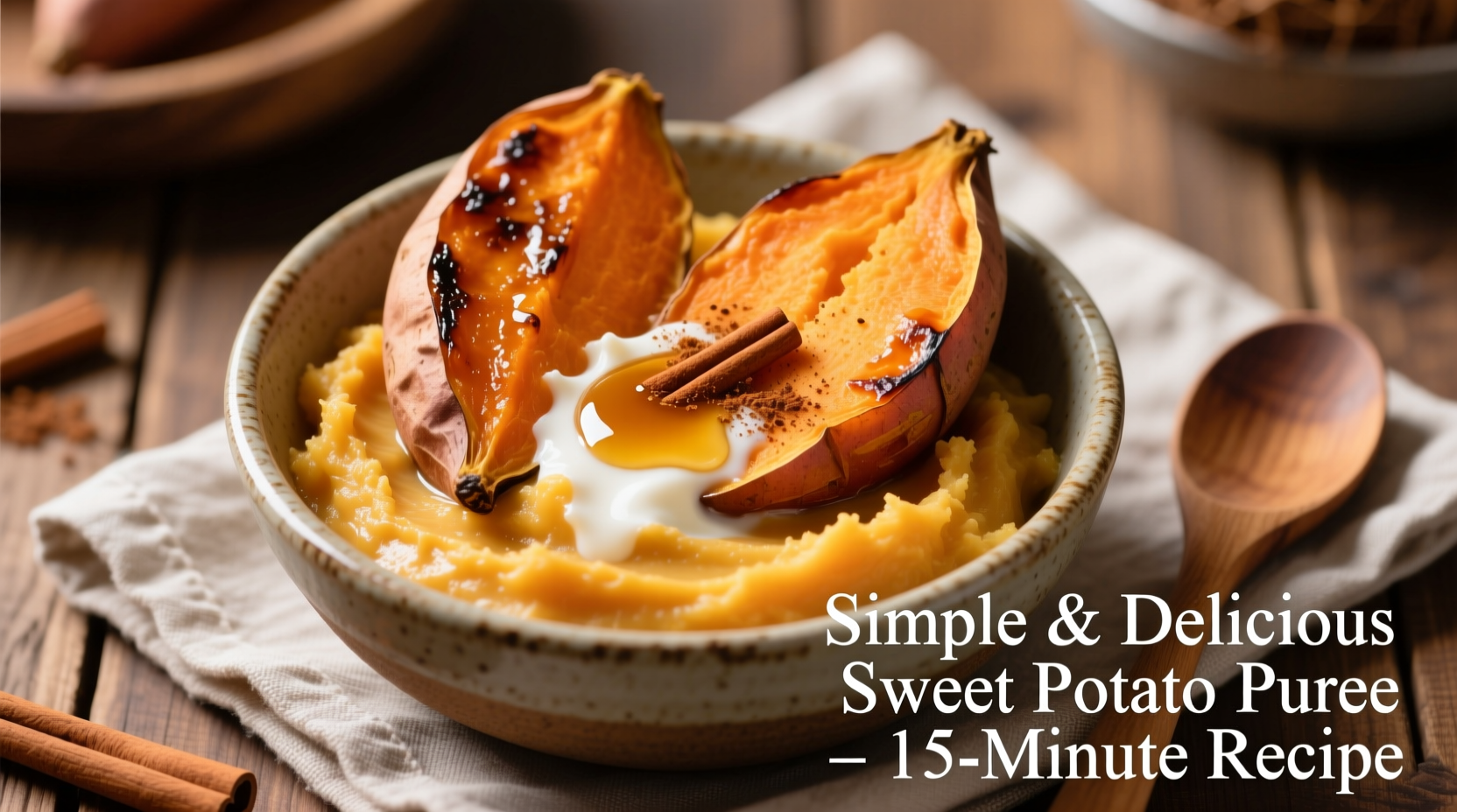 Perfect Sweet Potato Puree Recipe: Simple & Nutritious