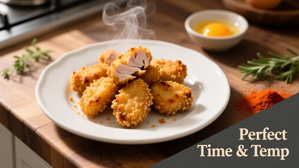 Frozen Chicken Nuggets in Air Fryer: Perfect Time & Temp