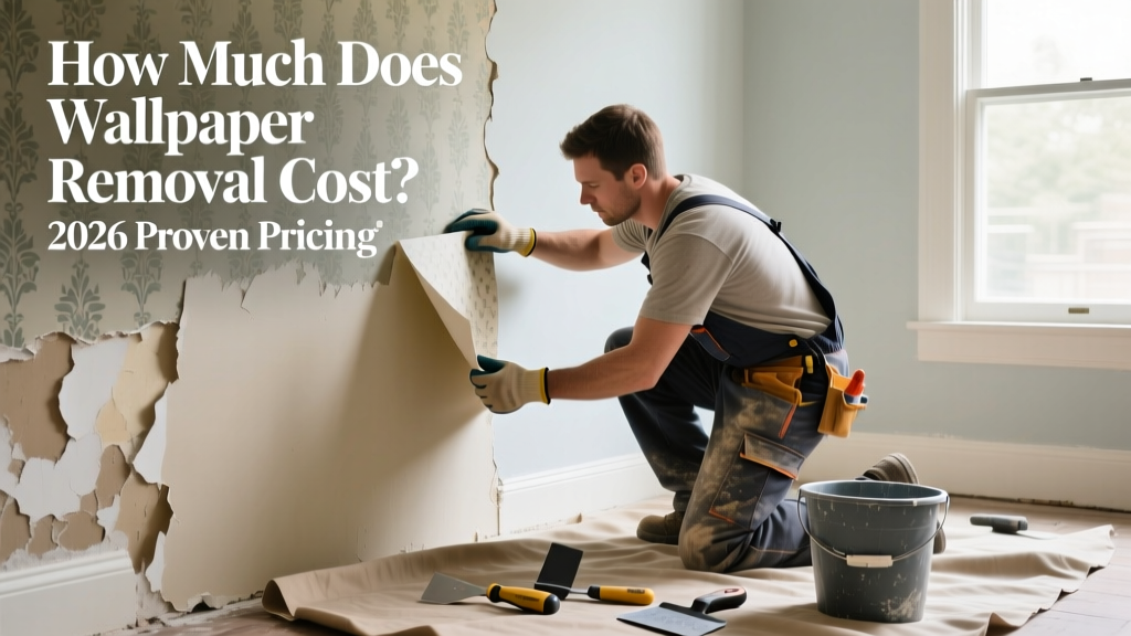 How Much Does Wallpaper Removal Cost? 2026 Proven Pricing
