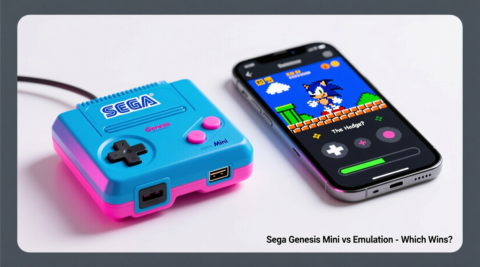 are retro gaming consoles like sega genesis mini better than emulation