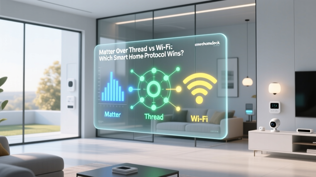Matter Over Thread vs Wi-Fi: Which Smart Home Protocol Wins?