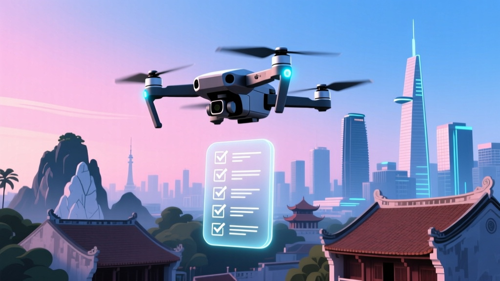 Drone Vietnam Rules 2026 Tourist Permit: The Only 7-Step Checklist You’ll Need Before Flying in Hanoi, Da Nang, or Ho Chi Minh City