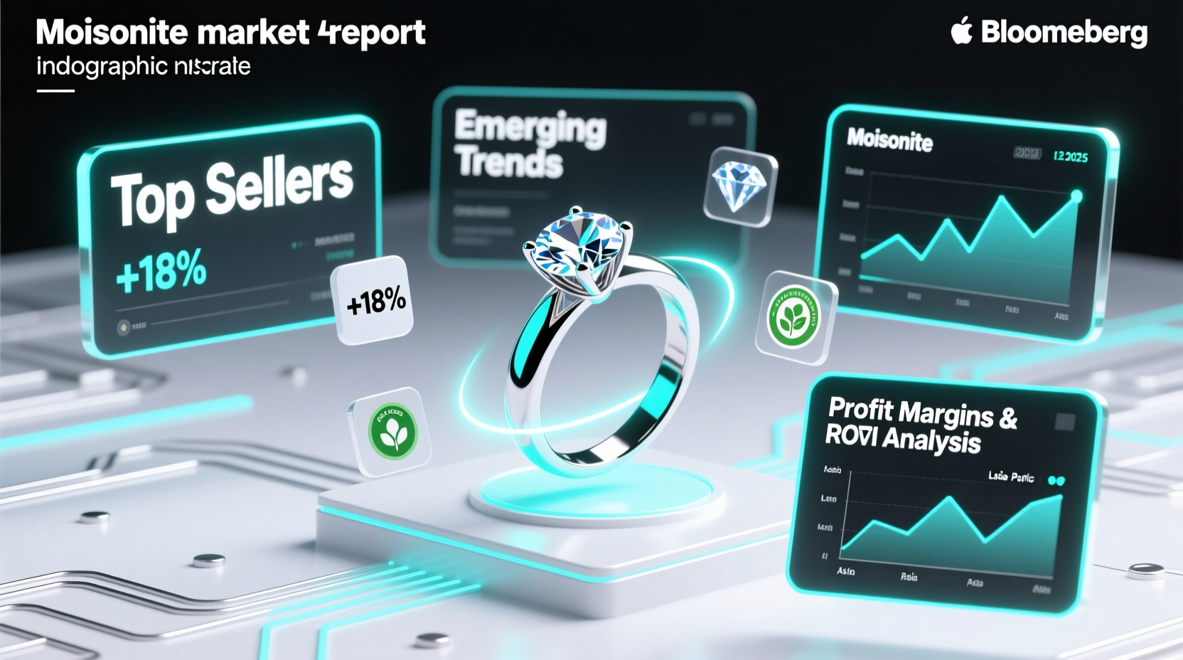 Moissanite Market 2025: Top Sellers, Trends & Profit Insights