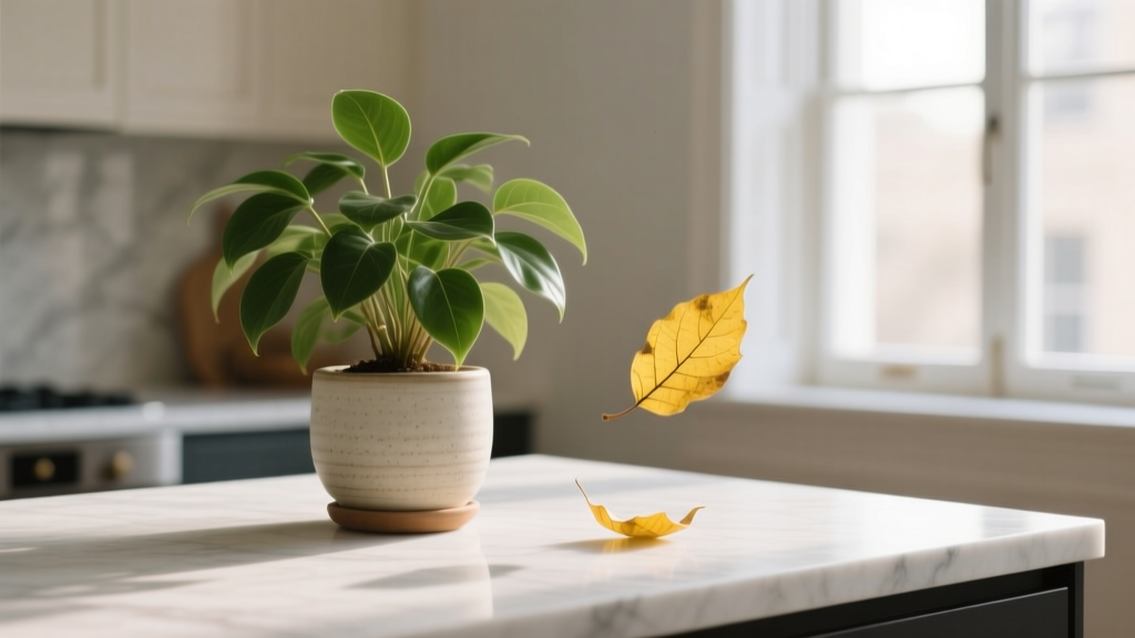 When to Bring Plants Indoors With Yellow Leaves