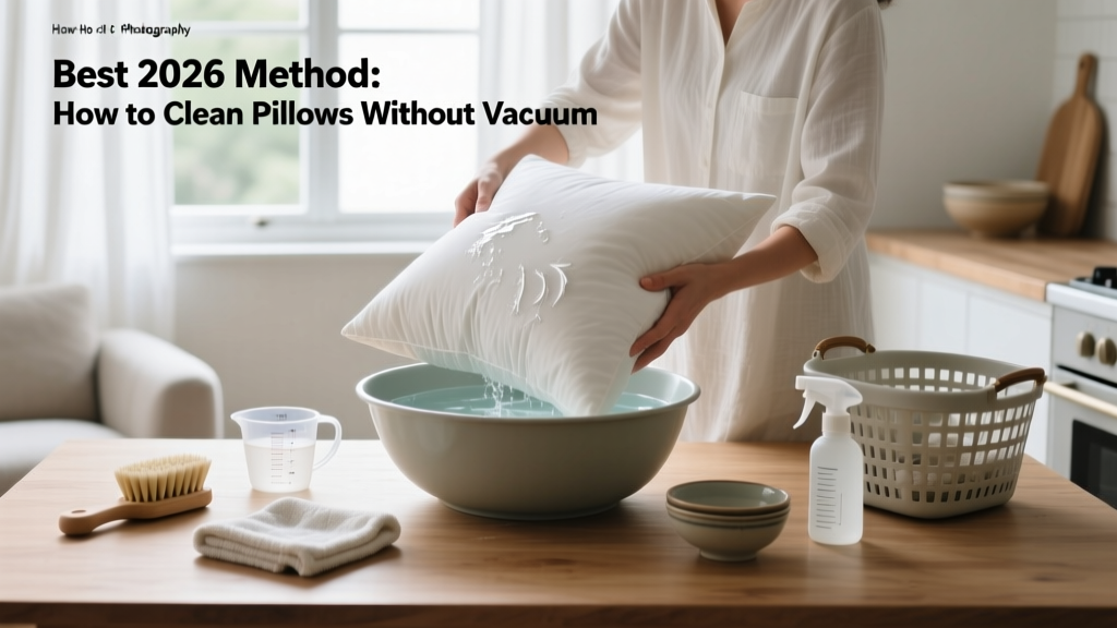 Best 2026 Method: How to Clean Pillows Without Vacuum