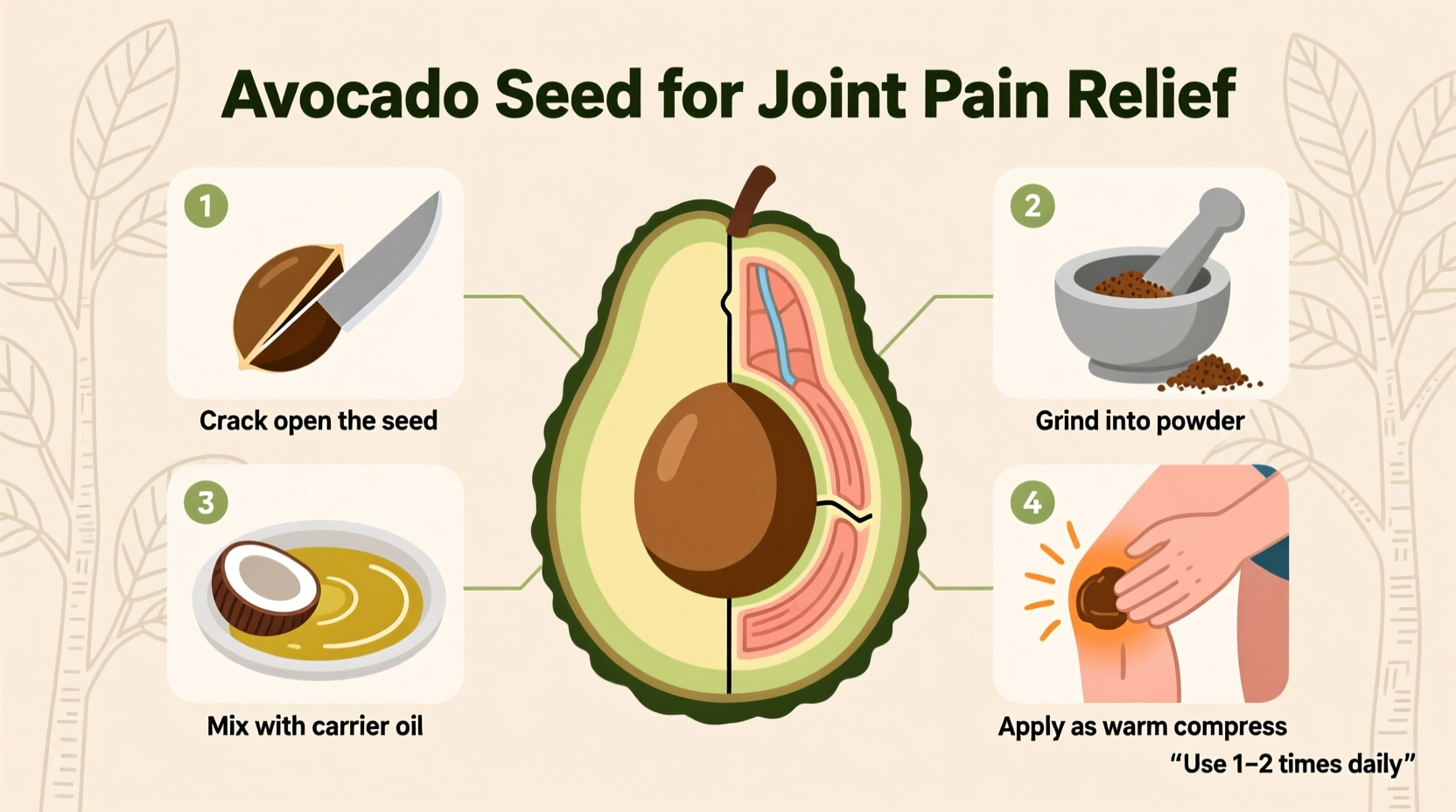 Avocado Seed for Joint Pain: Safe Usage Guide