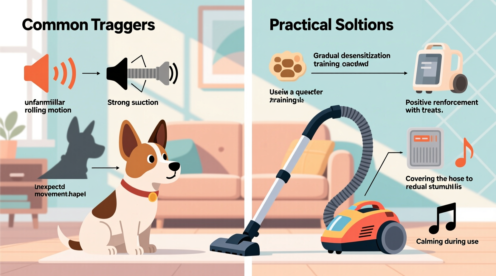 why is my dog suddenly afraid of the vacuum cleaner common triggers and solutions