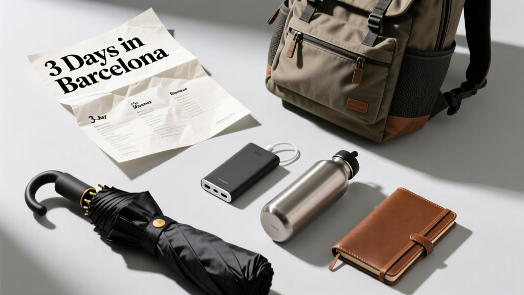 3 Days in Barcelona: A Realistic, Gear-Optimized Itinerary for Active Travelers