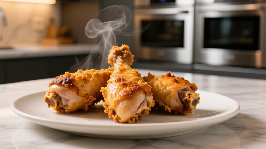 Frozen Cooked Chicken Thighs in Air Fryer: Crispy in 12 Min