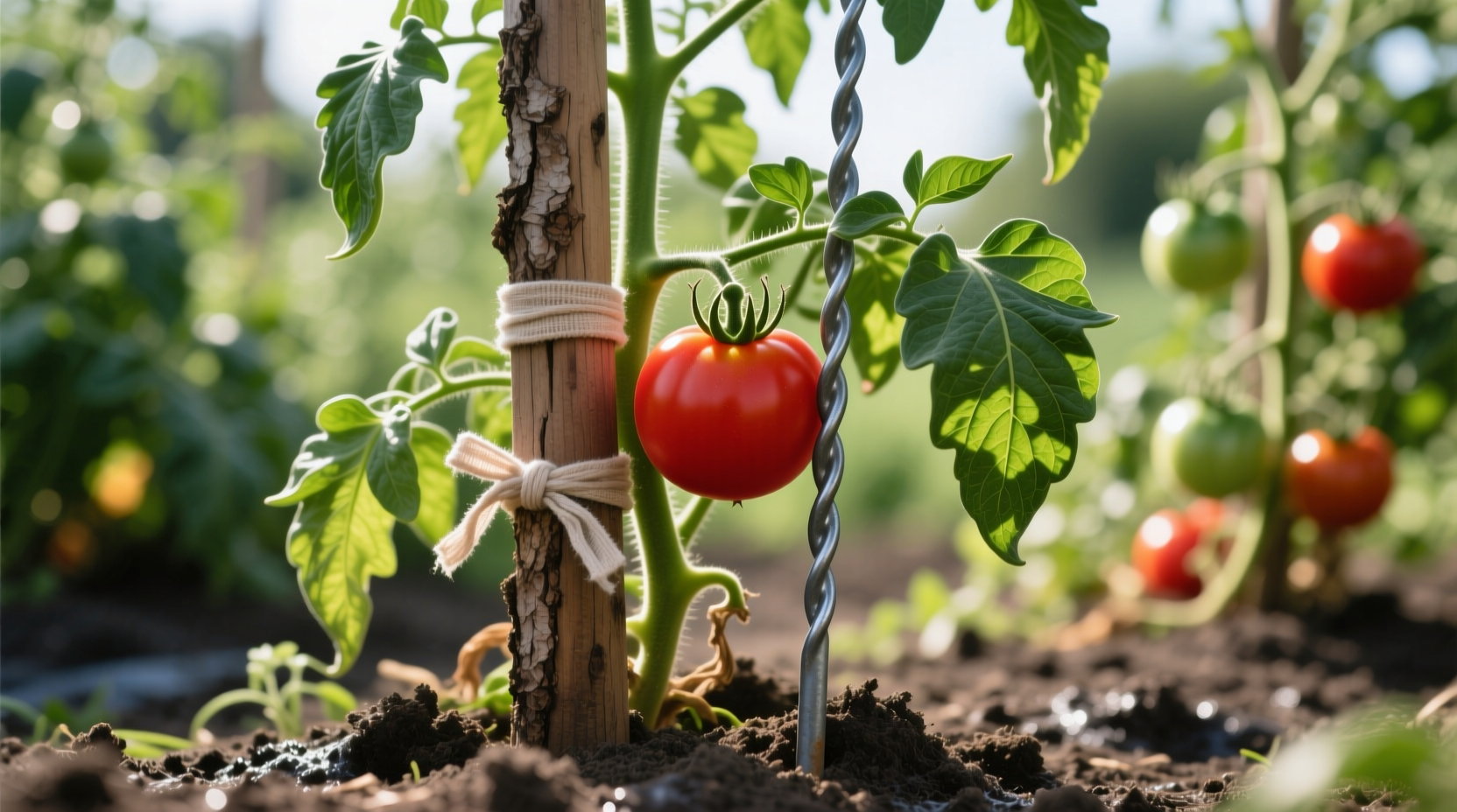 Tomato Staking: Boost Yield & Prevent Disease