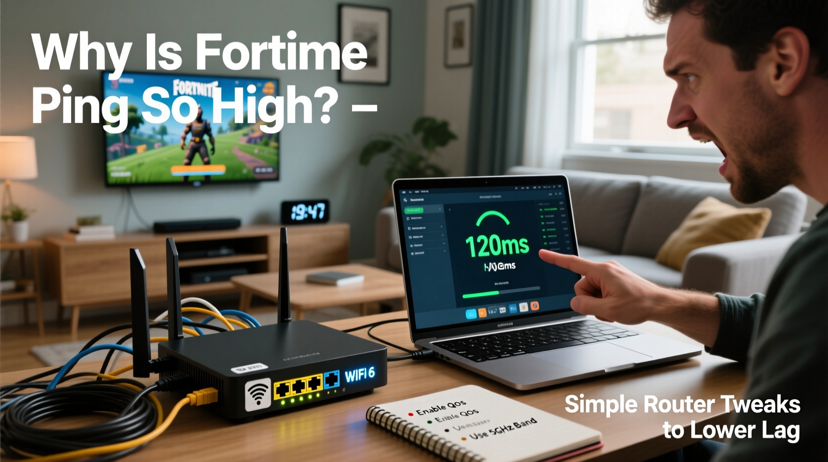 why is fortnite ping so high simple router tweaks to lower lag