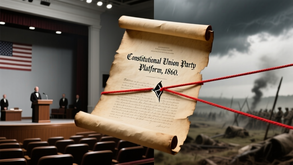 Constitutional Union Party Beliefs: 1860 Platform Explained