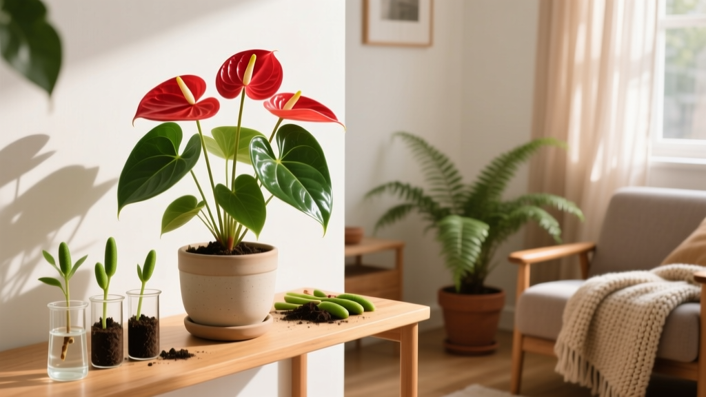 Anthurium Propagation from Cuttings: Pro Method