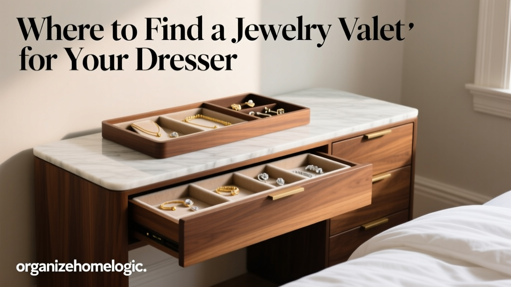 Where to Find a Jewelry Valet for Your Dresser