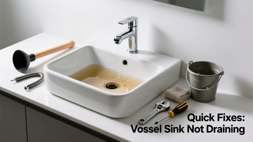 Vessel Sink Not Draining in Bathroom: Quick Fixes