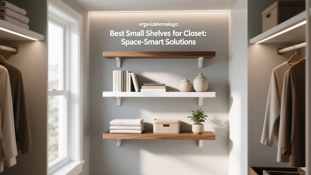 Best Small Shelves for Closets: Space-Smart Solutions