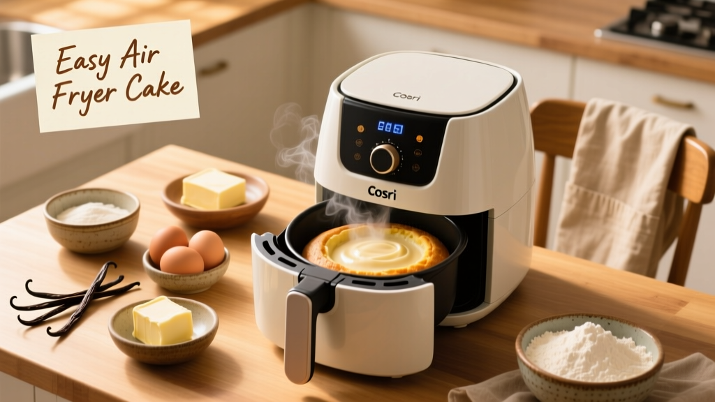How to Bake Cake in a Cosori Air Fryer (Easy Guide)