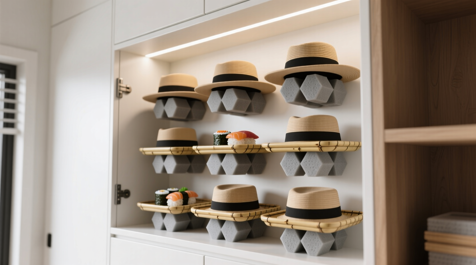 closet organization tips hat storage without crushed brims