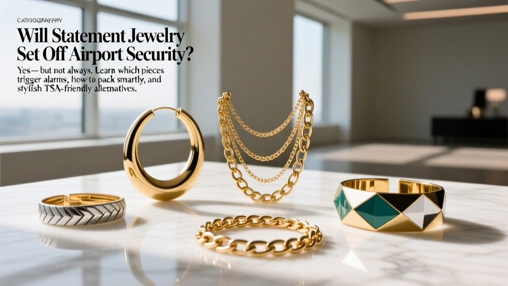 Will Statement Jewelry Set Off Airport Security?