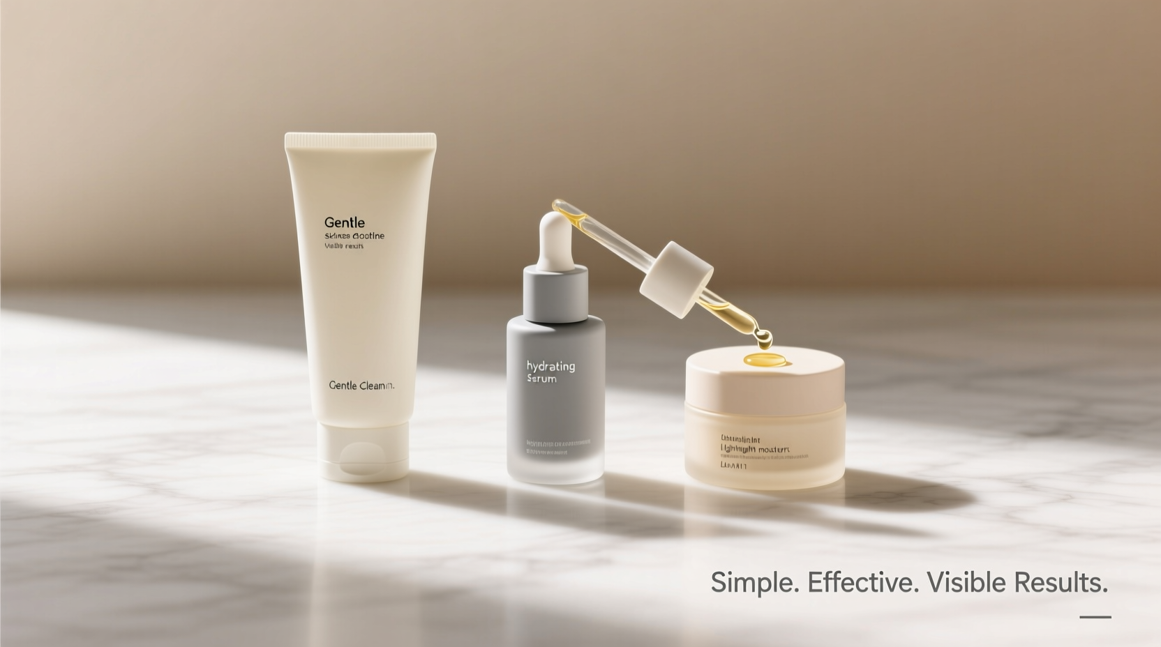 minimalist skincare routines that deliver visible results