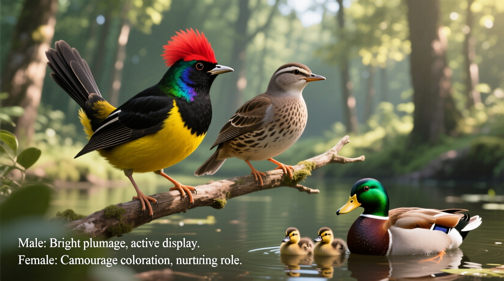 how to know if a bird is male or female