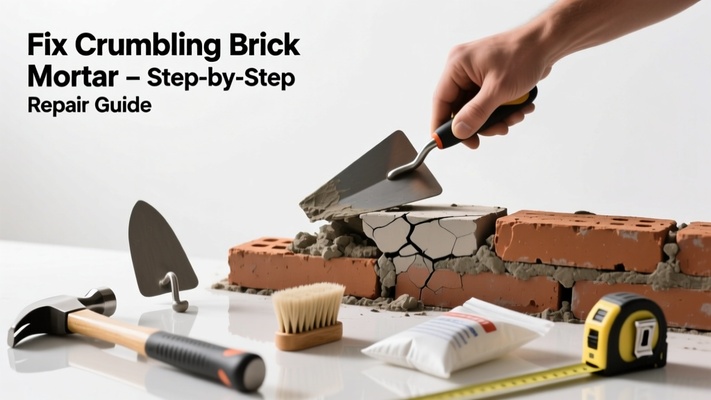 Fix Crumbling Brick Mortar: Causes & Repair Guide