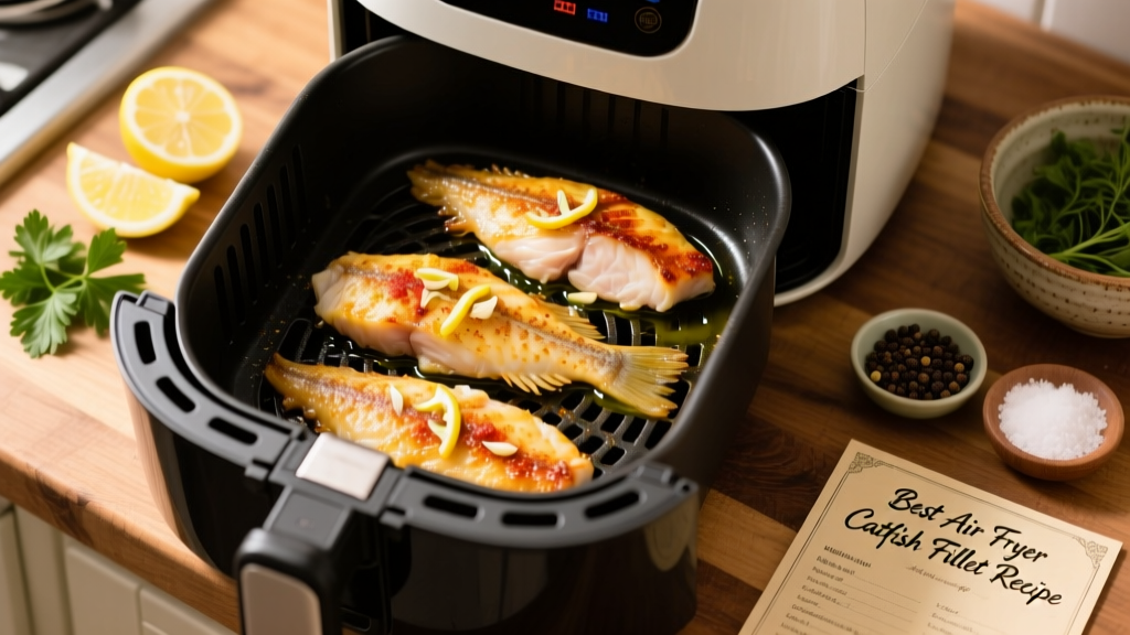 Crispy Air Fryer Catfish Fillets (Juicy & Easy!)