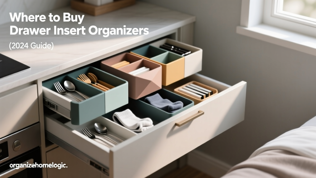 Where to Buy Drawer Insert Organizers (2024 Guide)