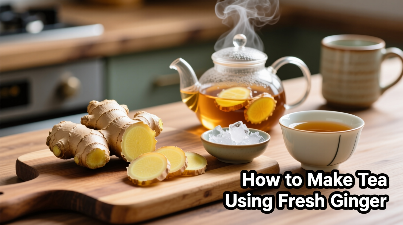 how to make tea using fresh ginger
